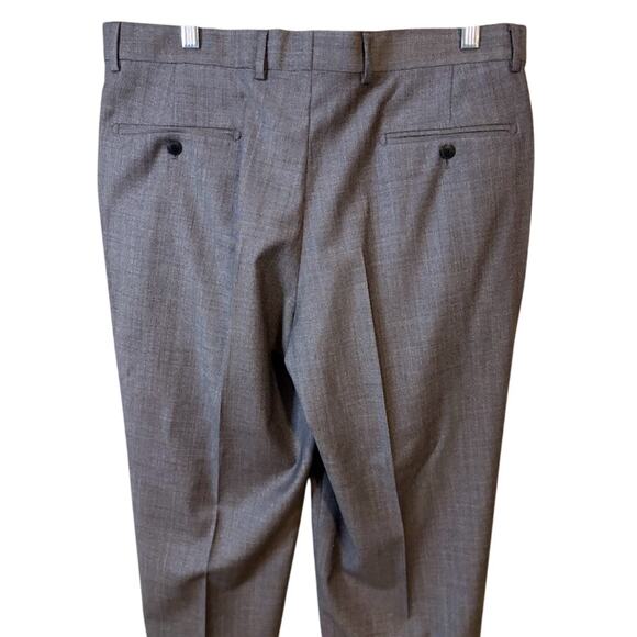 Cremieux Gray Wool Blend Travel Pants 36R Modern Fit NWT - Picture 8 of 10